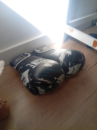Guantes de boxeo con diseño