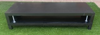 Mueble TV Ikea Lack Negro