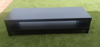 Mueble TV Ikea Lack Negro