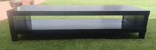 Mueble TV Ikea Lack Negro