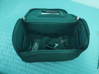 Neceser de viaje cuadros tartán