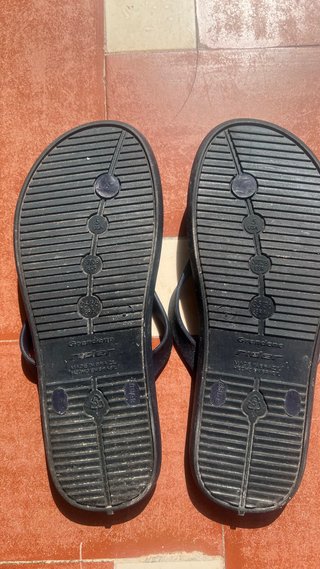 Chanclas Rider Negras y Verdes