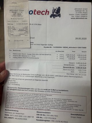 Silla electrica movilidad reducida