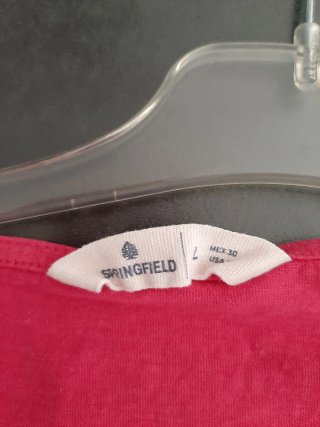 Camiseta sin mangas rosa