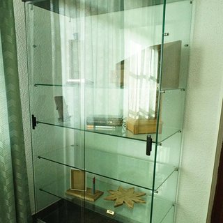 Expositor cristal grande estantería