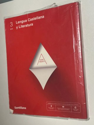 Libro de lengua de tercero de la eso.