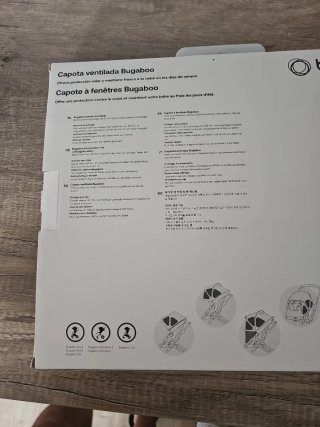 Capota Bugaboo Fox Breezy está sin usar costo 100