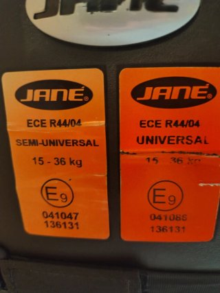 Silla coche Jane Isofix 15-36kg