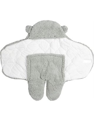 TOM ET ZOE - PU0001 - Chancelière Polaire Ourson 0-6 Mois - Confort Optimal - Design Ludique - Pratique et Polyvalente - Idéale pour S