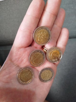 Monete da 2 euro da collezione