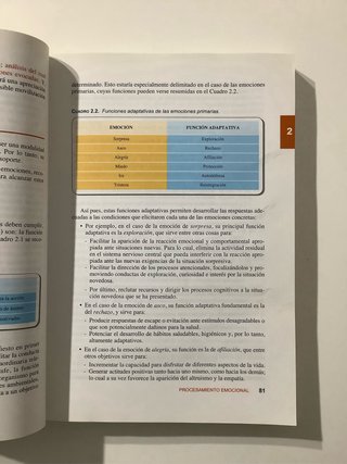 Psicología de la Emoción