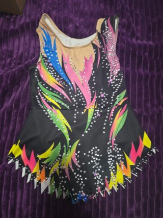 Maillot Gimnasia Rítmica Multicolor