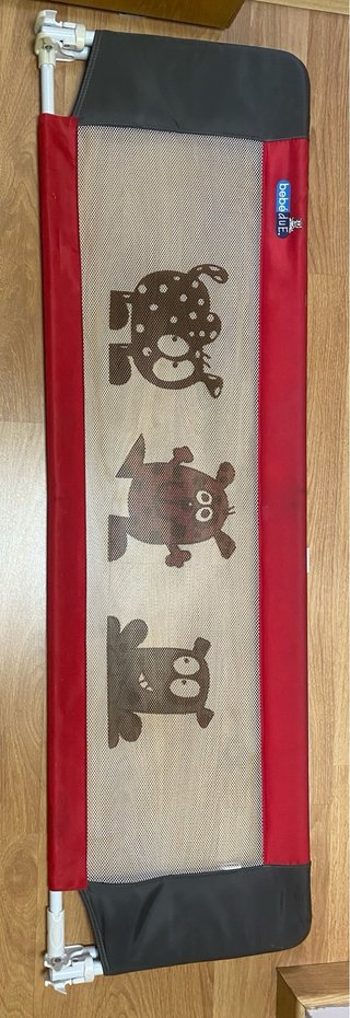 Barrera de seguridad para cama BebéduE