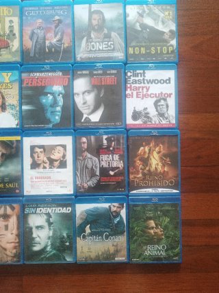 Películas blu ray a 8 euros (unidad