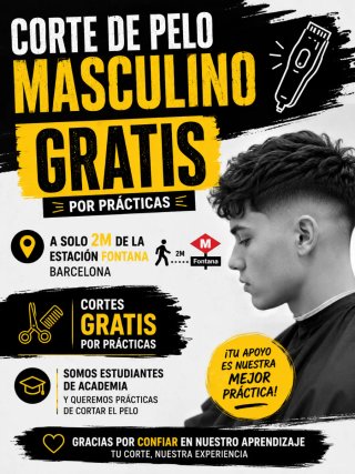 CORTE DE PELO GRATIS