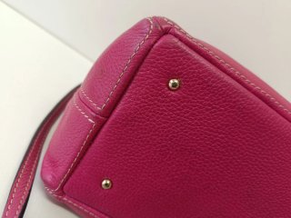 Bolso Purificación García Piel Rosa
