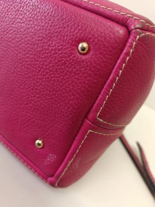Bolso Purificación García Piel Rosa