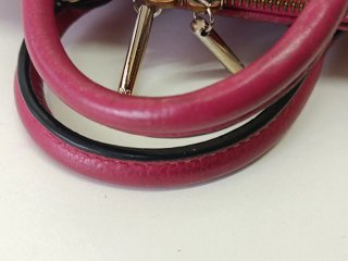 Bolso Purificación García Piel Rosa