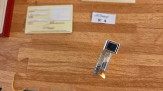 Encendedor S.T. Dupont Plata Ligne 2 completo