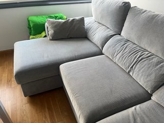 Sofá Ikea Eskilstuna 3 plazas Chaiselongue