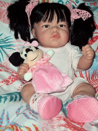 Muñeca Reborn Asiática 49 cm
