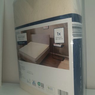 Nuevo y precintado :Cubrecolchón 100% algodón