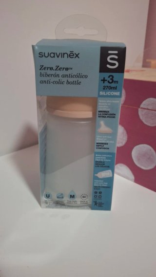 Biberón Suavinex Zero.Zero 270ml Anticólico