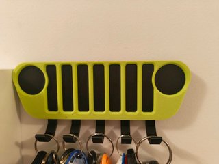 Colgador de llaves parrilla Jeep