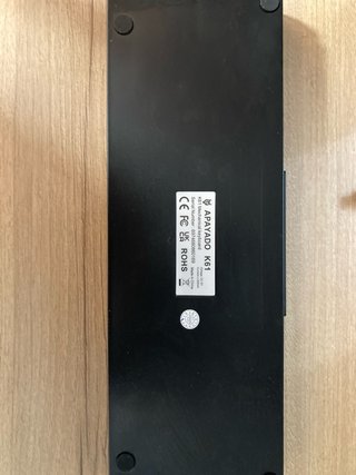 Teclado Mecánico APAYADO K61 RGB 60% 61 Teclas