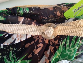 Falda larga Rebelde Talla M Estampada Verano