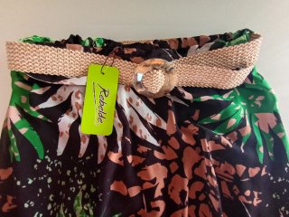 Falda larga Rebelde Talla M Estampada Verano