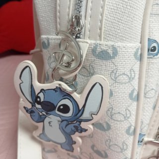 Mochila Disney Stitch Azul y Blanca