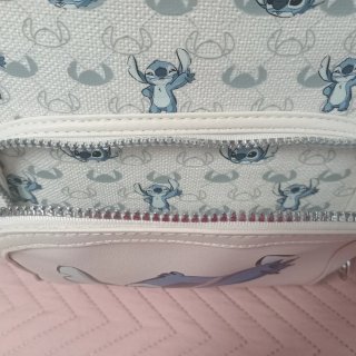 Mochila Disney Stitch Azul y Blanca
