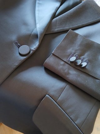 Traje Blazer y falda Angel Schlesser Gris