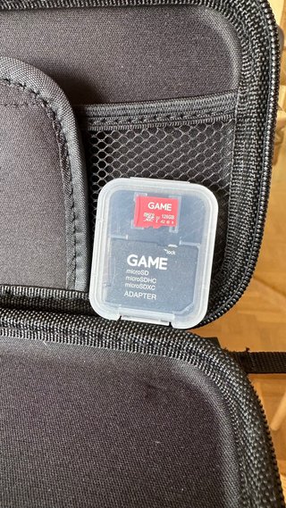 Nintendo Switch Oled + funda + microsd + protector