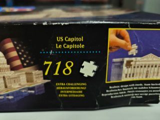 Puzzle 3D US Capitol MB