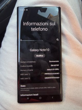 Samsung Galaxy Note 10 Aura Black