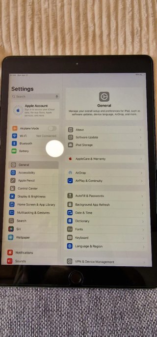 iPad 7ª Gen 128GB Negro/Gris