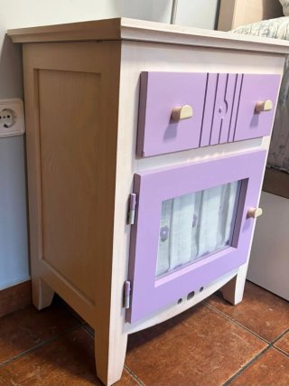Muebles de madera habitación infantil - juvenil.