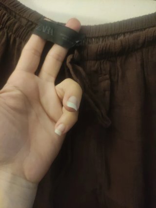 Pantalón Zara Marrón Talla L