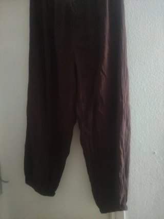 Pantalón Zara Marrón Talla L