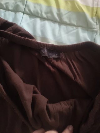 Pantalón Zara Marrón Talla L