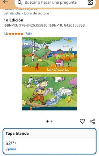 Letrilandia Libro de lectura 1