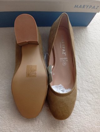 Zapatos Marypaz Talla 36 Marrones
