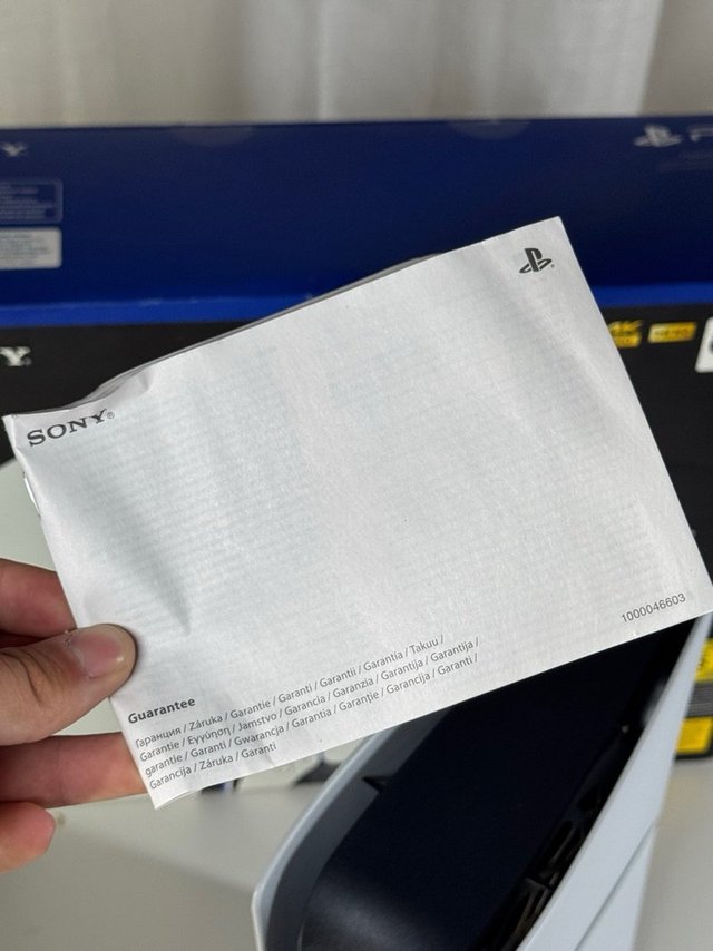 GARANTIA PlayStation 5 Slim Digital Edition