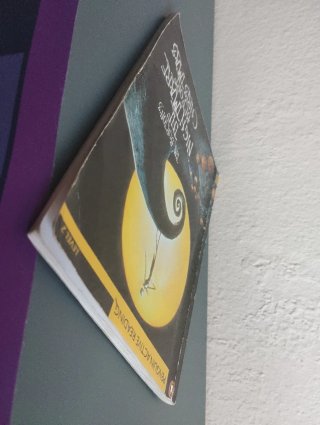 Libro inglés Pesadilla antes de Navidad y CD