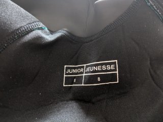 Neopreno manga corta talla 8 años