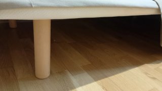 Base tapizada 182x89cm alta calidad y patas madera