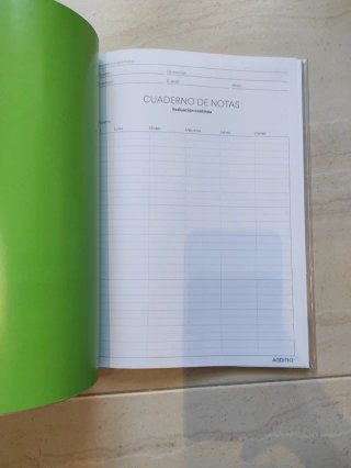 Cuaderno de Notas Additio para profesorado