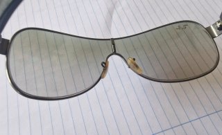 Occhiali da sole Ray-Ban grigi